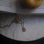 Compass Baby Necklace In Silver Or Gold, thumbnail 4 of 6