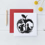 Snow White's Apple Square Card, thumbnail 1 of 4