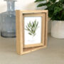 Wooden Rotating Personalised Picture Frame, thumbnail 1 of 5