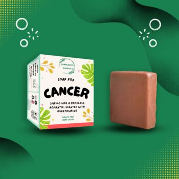 Soap For Cancer Funny Novelty Zodiac Gift, 4 of 6