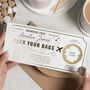 Scratch Reveal Boarding Pass Voucher, thumbnail 1 of 9
