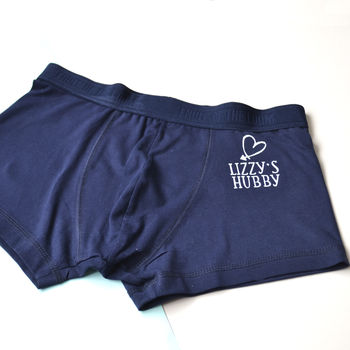 Personalised Hubby Underwear, 2 of 2