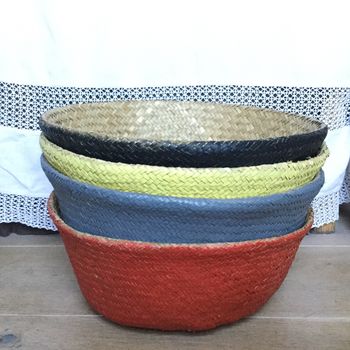 Deep Seagrass Basket |Choice Of Colours | Reduced, 6 of 10