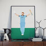 Jonny Bairstow England Cricket Poster, thumbnail 1 of 4