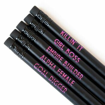 Girl Boss Pencil Set: Alpha Female, 6 of 7