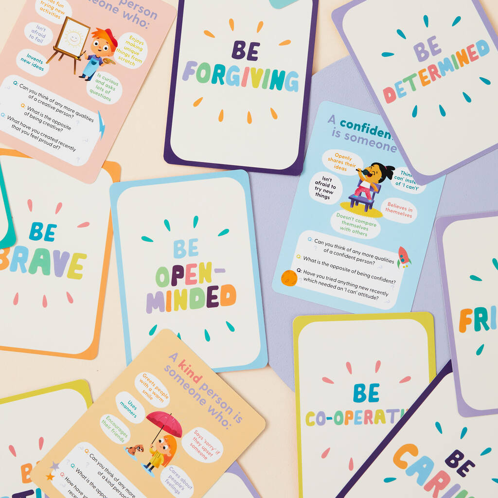 Character Matters Flashcards For Kids, 1 of 10
