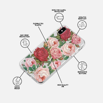 Vintage Rose iPhone Case, 3 of 4
