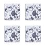 Luxury Linen Like Floral Napkins Cecylia Natural, thumbnail 5 of 6