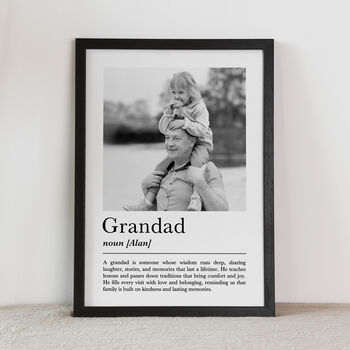 Personalised Grandad Print, Gift For Grandpa, 2 of 5