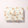 Personalised Giraffe 1st Birthday Wrapping Paper, thumbnail 2 of 4