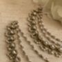 Indian Gold Plated Pearl Ear Chains/Kaan Chain, thumbnail 2 of 6