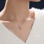 Small T Rex Dinosaur Pendant Necklace, thumbnail 3 of 11