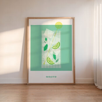Mojito Print, Cocktail Print, 4 of 10