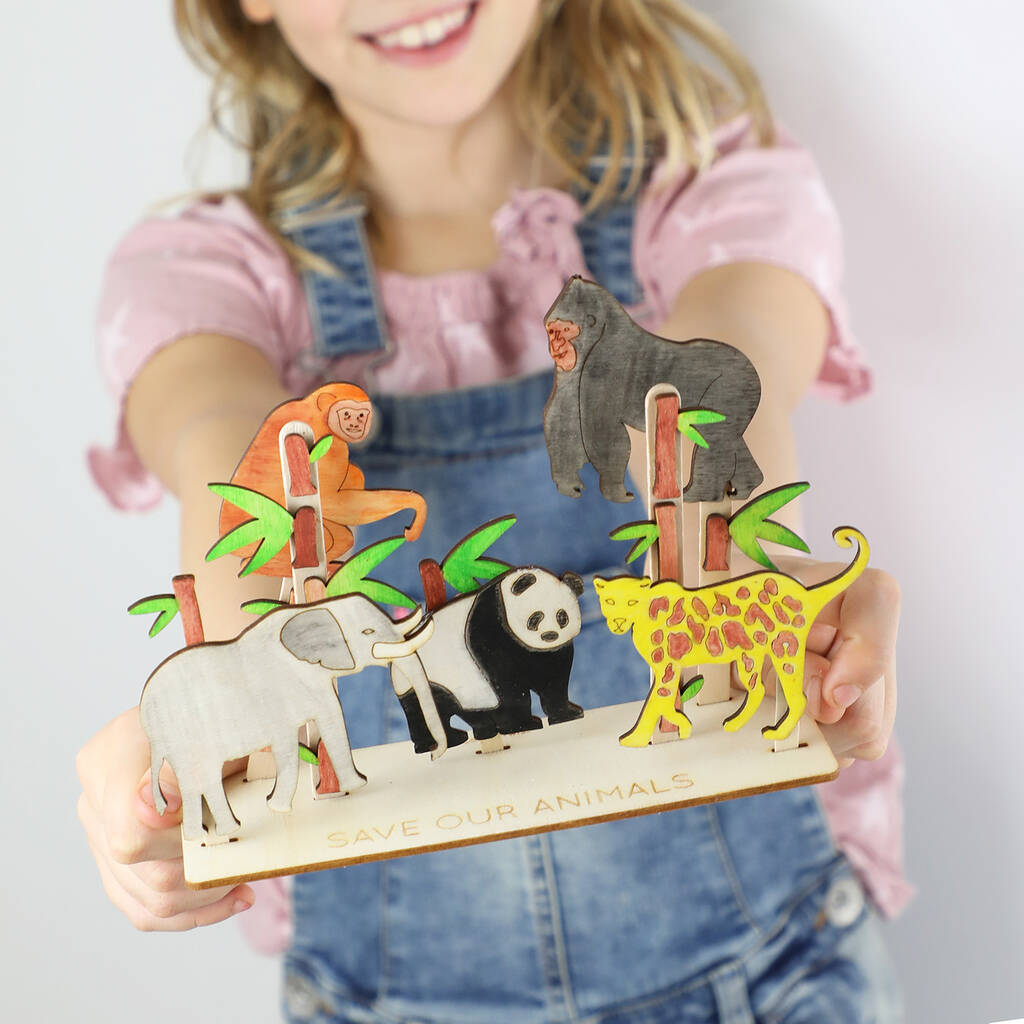 Personalised 'Save Our Animals' Craft Kit, 1 of 11