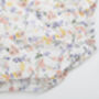 Nina Floral Baby Romper, thumbnail 4 of 5