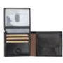 Personalised English Leather Black Wallet Rfid Safe, thumbnail 7 of 12