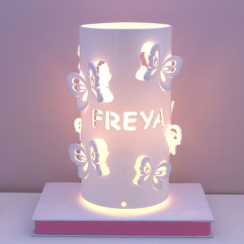 Personalised Butterfly Table Lamp, 7 of 12