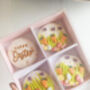 Hand Iced Happy Easter Biscuit Box, thumbnail 2 of 7