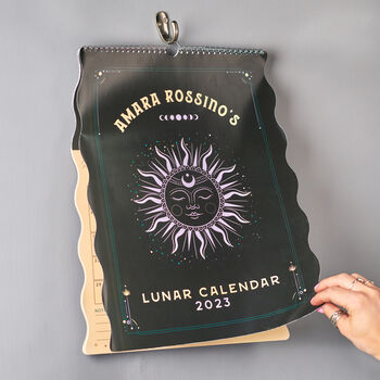 Personalised Lunar Celestial Wall Calendar, 4 of 4