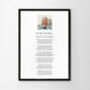 For My Grandma Personalised Photo Poem Print, thumbnail 9 of 9