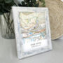 Your Favourite Location Personalised Map Framed Print, thumbnail 6 of 9