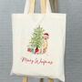 Labrador Christmas Tote Bag, thumbnail 2 of 7