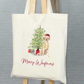 Labrador Christmas Tote Bag, 2 of 7