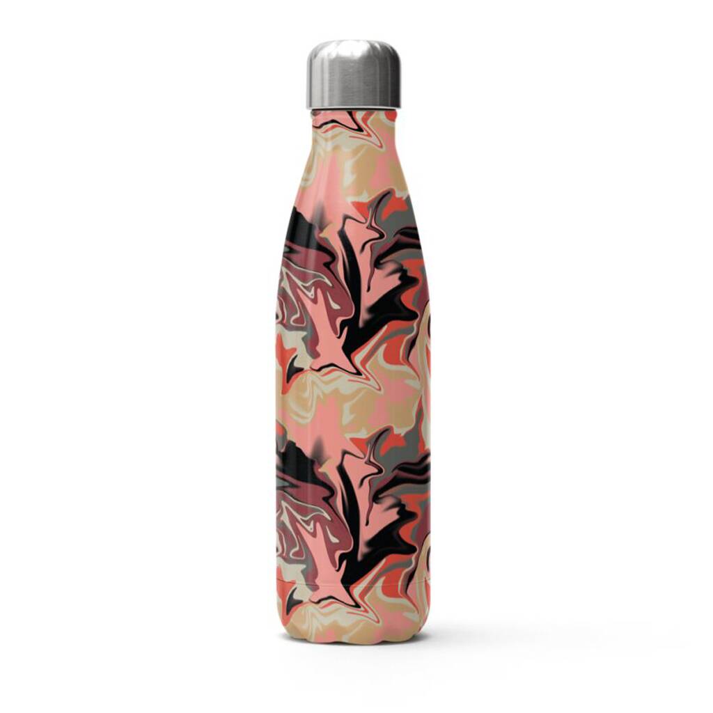 Patterned Reusable Water Bottle By Rebecca J Mills Designs ...