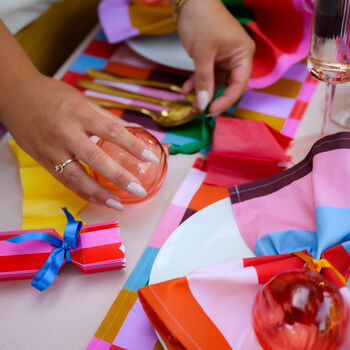 Colourful Red And Pink Stripe Christmas Crackers, 7 of 8