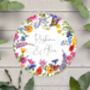 Personalised Wild Meadow Round Sticker Sheet, thumbnail 6 of 7