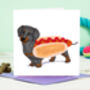 Dog Birthday Card Doggy Dress Up, thumbnail 12 of 12