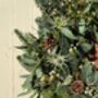 Fresh Luxury Natural Christmas Wreath, thumbnail 2 of 6