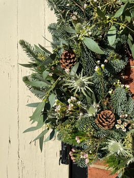 Fresh Luxury Natural Christmas Wreath, 2 of 6