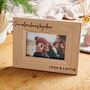 Our Adventures Together Wooden Personalised Frame, thumbnail 1 of 5