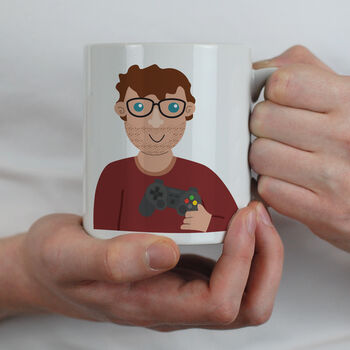 Personalised Gaming Gift Mug For Him, 3 of 6