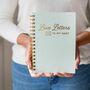 Personalised Love Letters To My Baby Foil Notebook, thumbnail 1 of 11