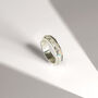 Saraswati Sterling Silver Opal Spinning Ring, thumbnail 4 of 9