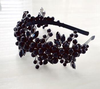 Black Pearl Headpiece, 3 of 4