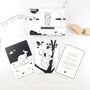 Black And White Sensory Book And Flash Card Gift Set, thumbnail 8 of 9