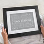 Personalised Word Art For One Print, thumbnail 1 of 12