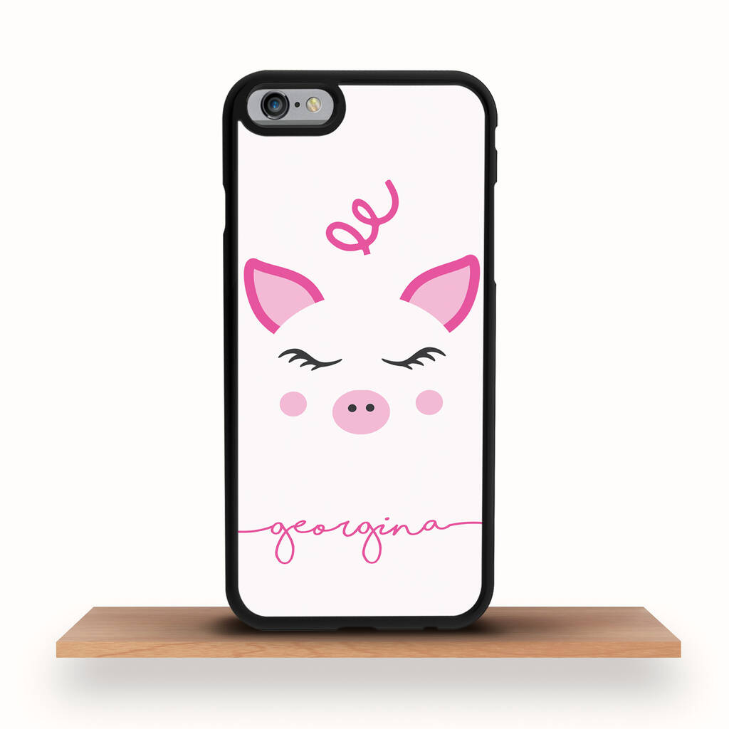 Kawaii Pig iPhone Case By Crank | notonthehighstreet.com