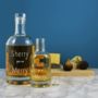 'Sherry Gets Me Merry' Festive Etched Decanter, thumbnail 1 of 4