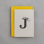 J Is For Jaguar, Alphabet Card, thumbnail 1 of 3