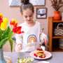 Personalised Organic Children's Rainbow Pyjamas, thumbnail 1 of 5