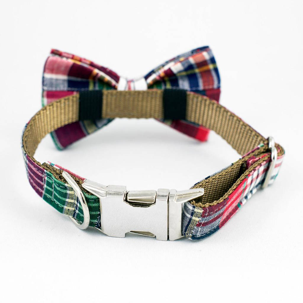 Bow Tie Dog Collar By all things Brighton beautiful