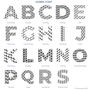 Personalised Hobby Font Square Print, thumbnail 3 of 3