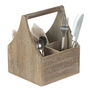 Wooden Four Section Cutlery Holder, thumbnail 2 of 2