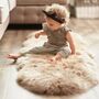 Premium New Zealand Single Sheepskin Long Wool Rug Medium, thumbnail 1 of 12