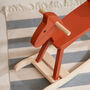 Personalised Wooden Rocking Horse Toy, thumbnail 3 of 7