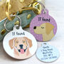 Golden Retriever Personalised Dog ID Tag, thumbnail 1 of 12